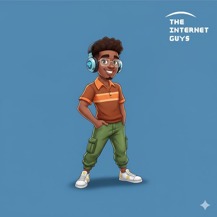 George, the AI brand ambassador for The Internet Guys